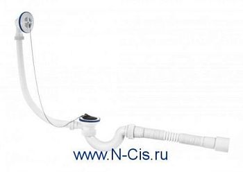 Сифон "Мини Элит " для ванн с гибкой трубой д40/50 Виркэн 30980653 30 в Астрахани