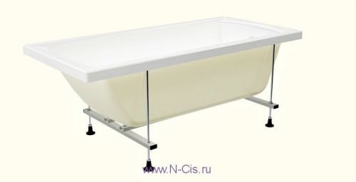 Метакам Стандарт — 150x70 ванна с монтажным комплектом в Астрахани